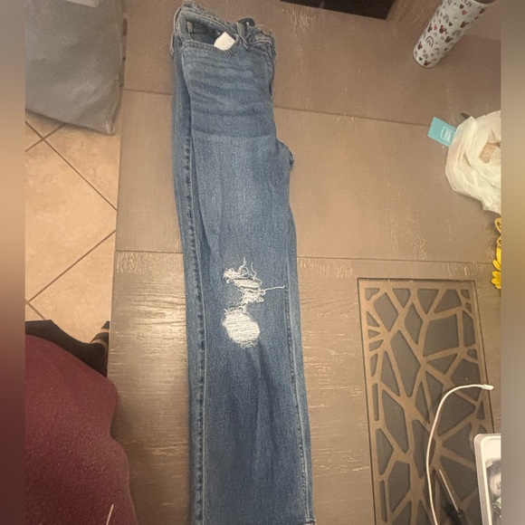 Hollister High Rise Straight Jeans 1R - Picture 2 of 5